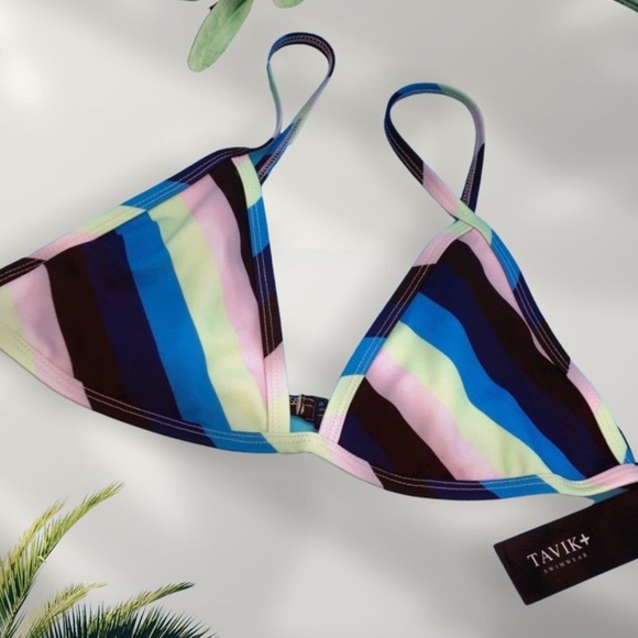 TAVIK SWIMWEAR Jett Bikini Swim Top in Esalen - Picture 4 of 4